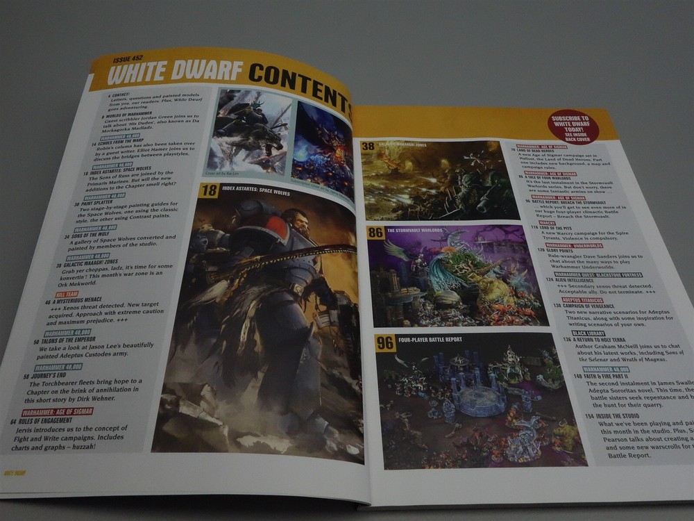 White Dwarf: 452 Subscriber Cover (Games Workshop)