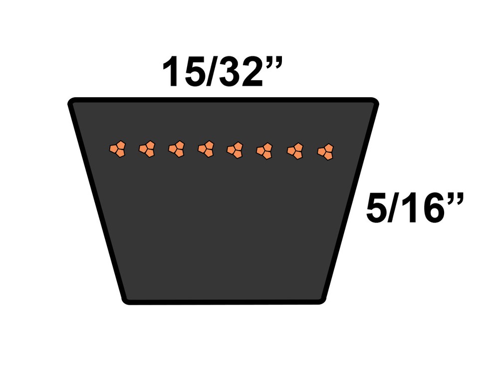 D&D 5601230 Replacement Belt fits FIRESTONE TIRE
