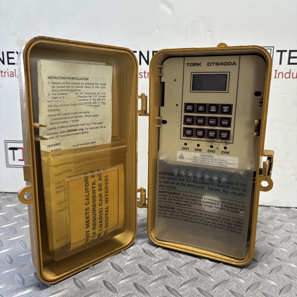 Tork Digital Time Switch DTS400A    A-12