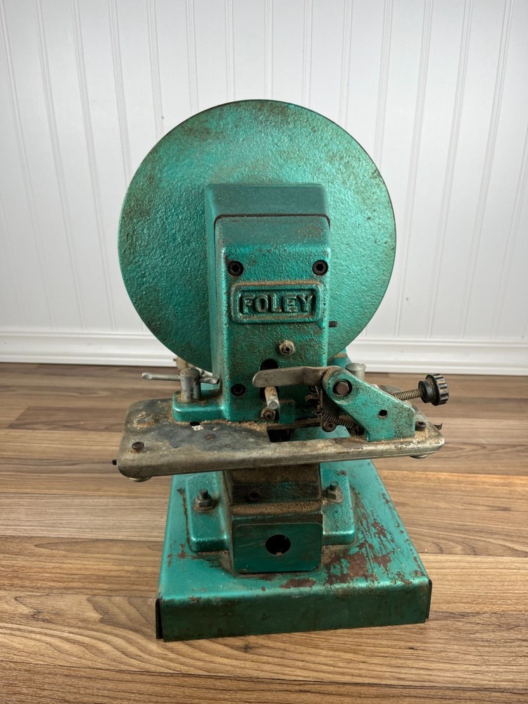FOLEY AUTOMATIC RETOOTHER MODEL 385 . MOTOR WORKS. MISSING BELT