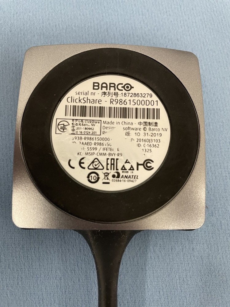 Barco ClickShare CSE-200 Wireless Presentation System with 2 Buttons & Tray