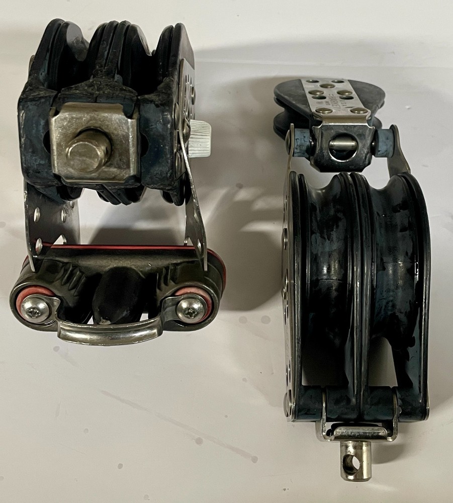 Harken 332 Two‑Speed Mainsheet System 3:1 / 6:1 – Upper & Lower Blocks