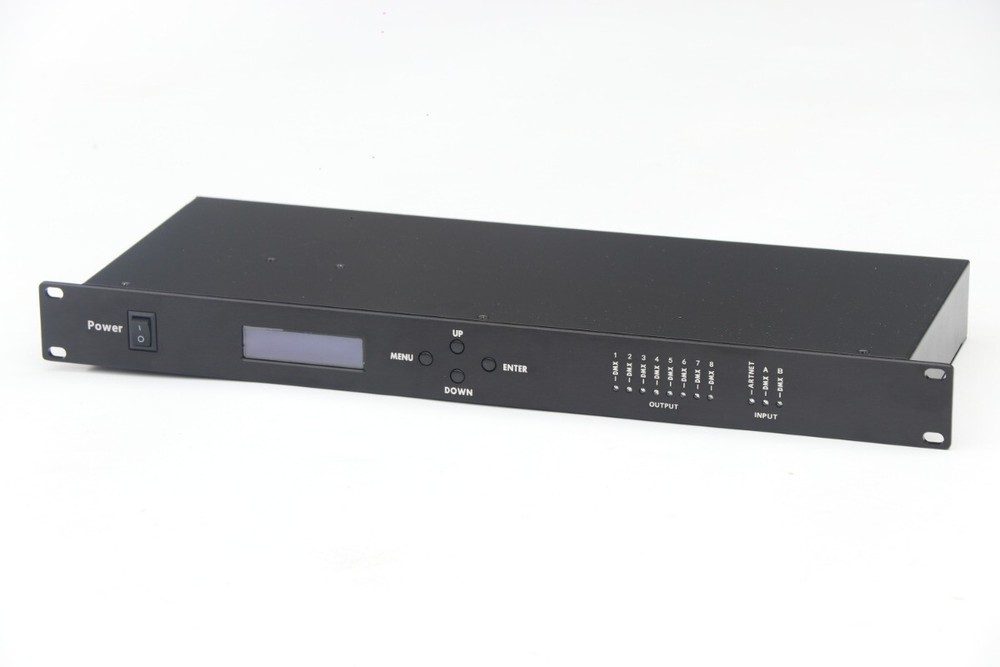 Lighting Console Artnet To DMX Controller 8 Output for Stage/audio