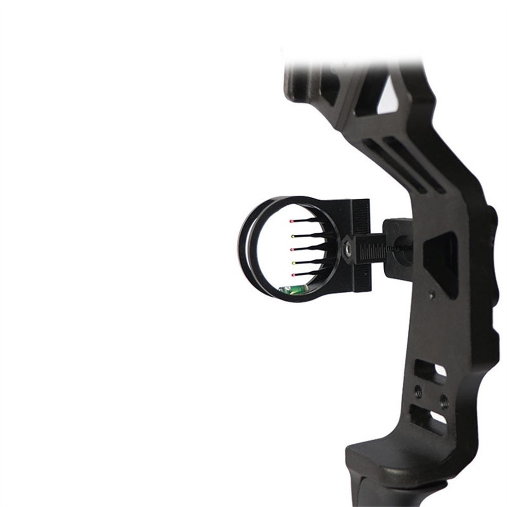 Advanced Composite Sight for Recurve Bow 5 Pin Design Improved Stability
