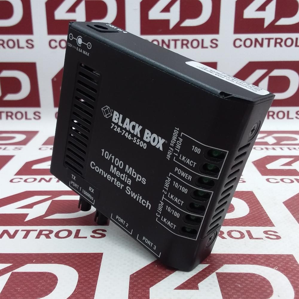 LBH100AE-ST | Black Box | Media Converter Switch, Used