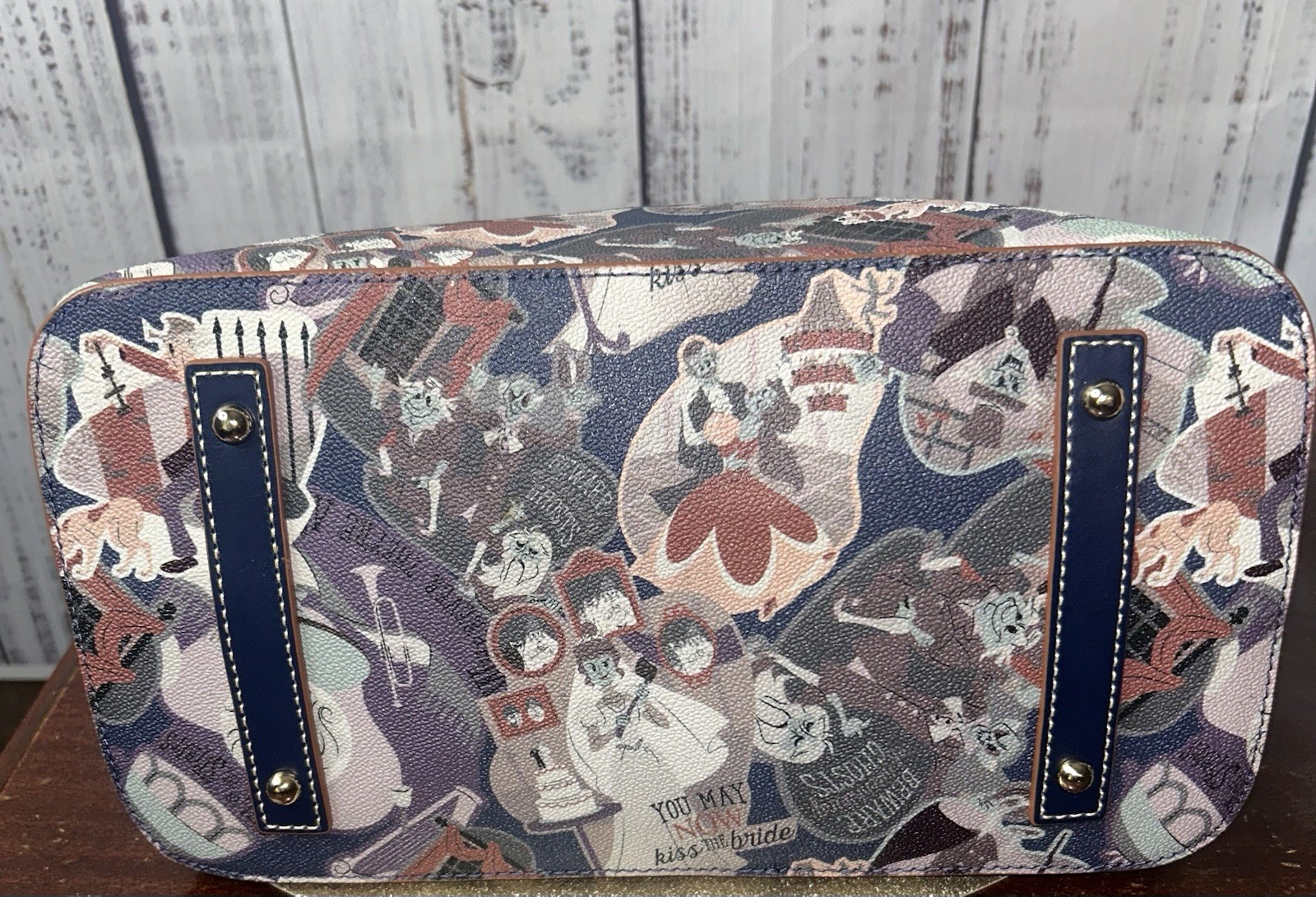 Disney Parks Dooney & Bourke The Haunted Mansion Satchel Purse Bag NWT