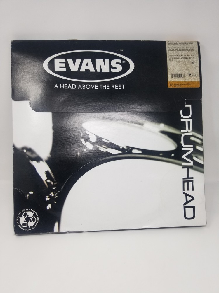 EVANS Genera Resonant Drum Head, 16 Inch