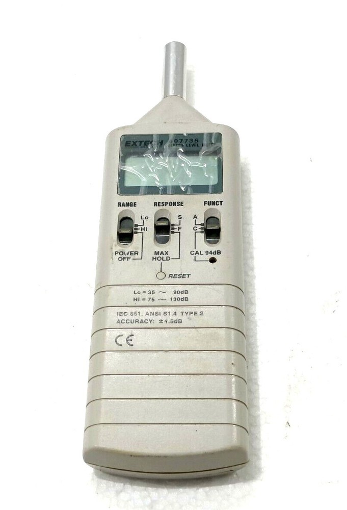 Extech Sound Level Meter 407736 #New