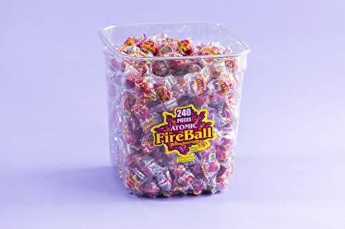 Atomic Fireballs Candy 4.05 Pound Bulk Tub