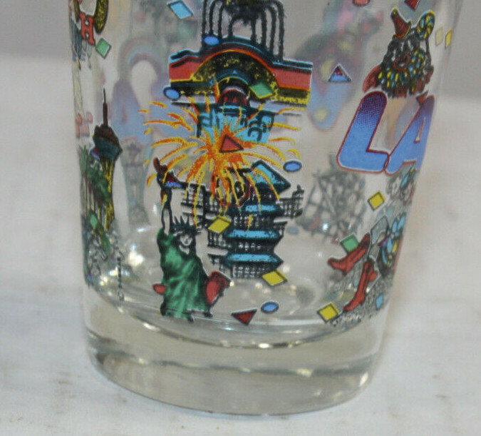 Las Vegas Casinos Souvenir Shot Glass Various Casinos Luxor MGM 4 Horseshoes