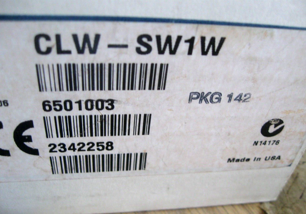 Crestron CLW-SW1W / Wall Box Switch, Single Button, White NEW in BOX