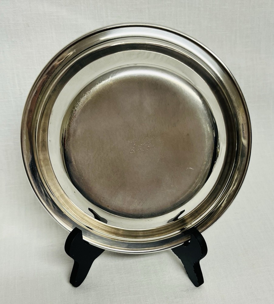 Vintage REED & BARTON Silver Plate Colonial Candy Dish