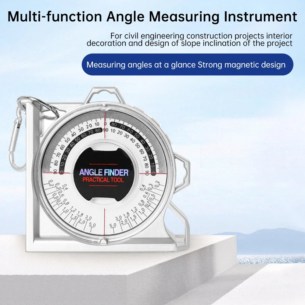360°Magnetic Digital Protractor Angle Ruler Slope Level Inclinometer Level Meter