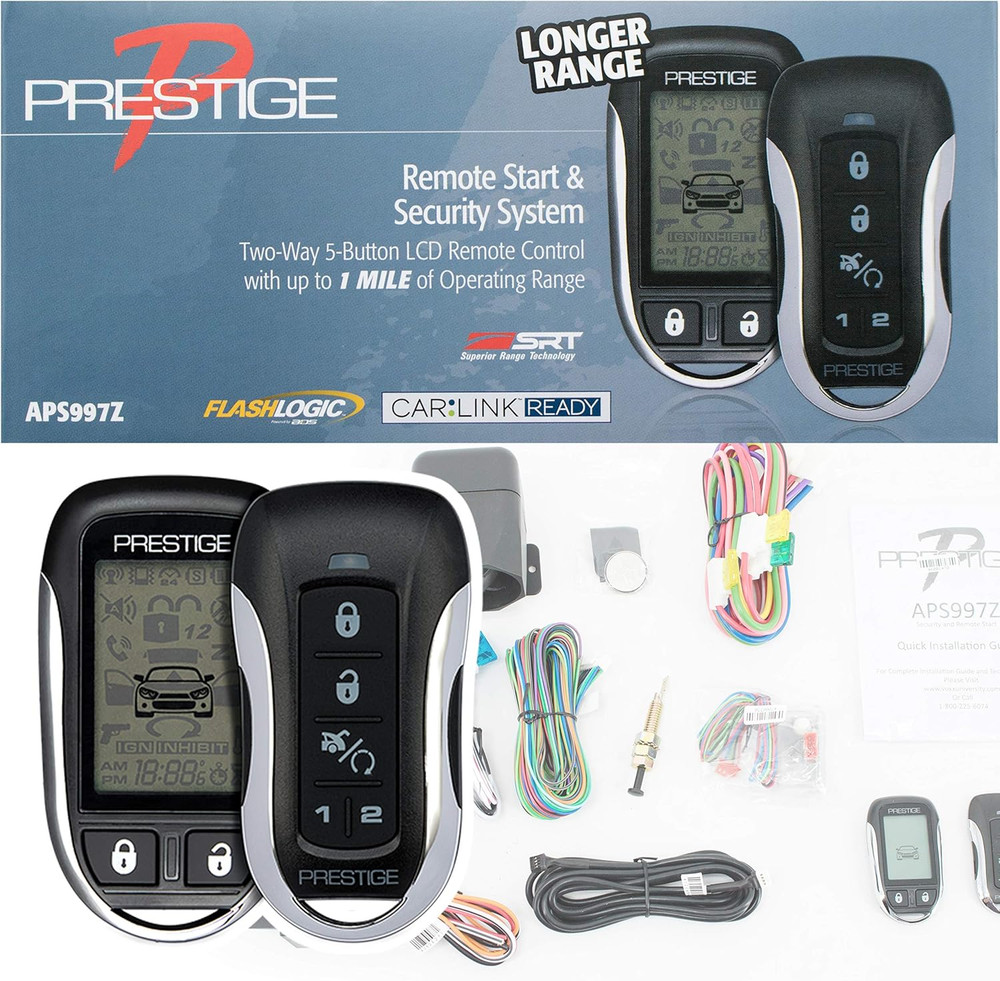 APS997E Two-Way Remote Start System for Unmatched Convenience and Control