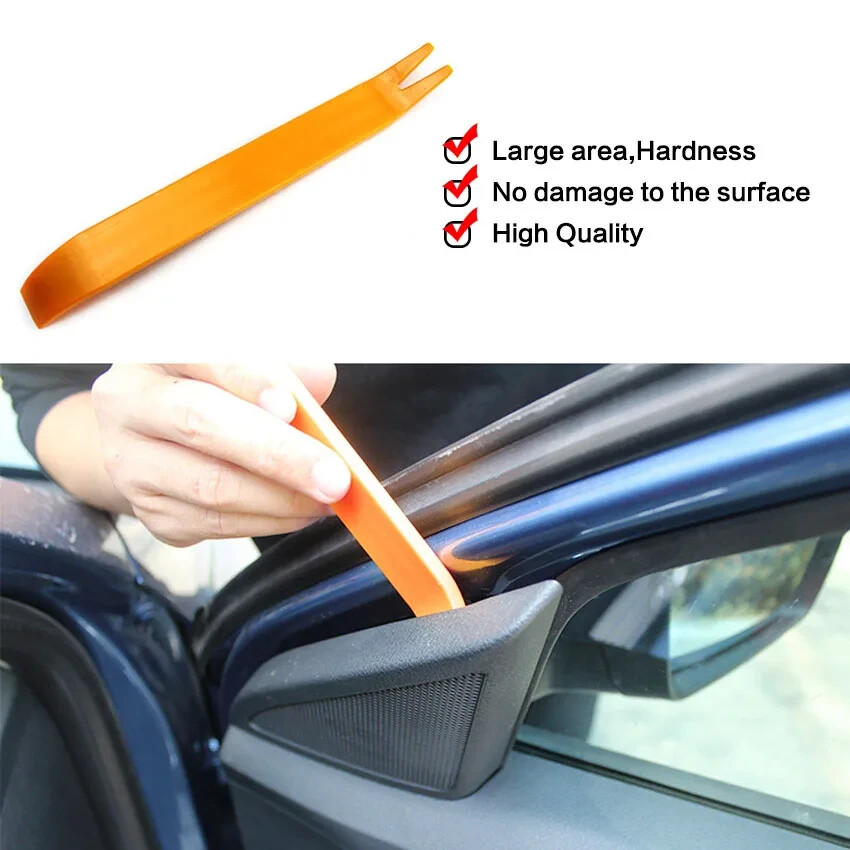 5 Auto Trim Removal Tool Kit Car Panel Door Window Fastener Remover Pry Tool Set