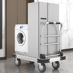 Platform Truck Cart Heavy Duty Push Cart Dolly 2000 LBS Capacity