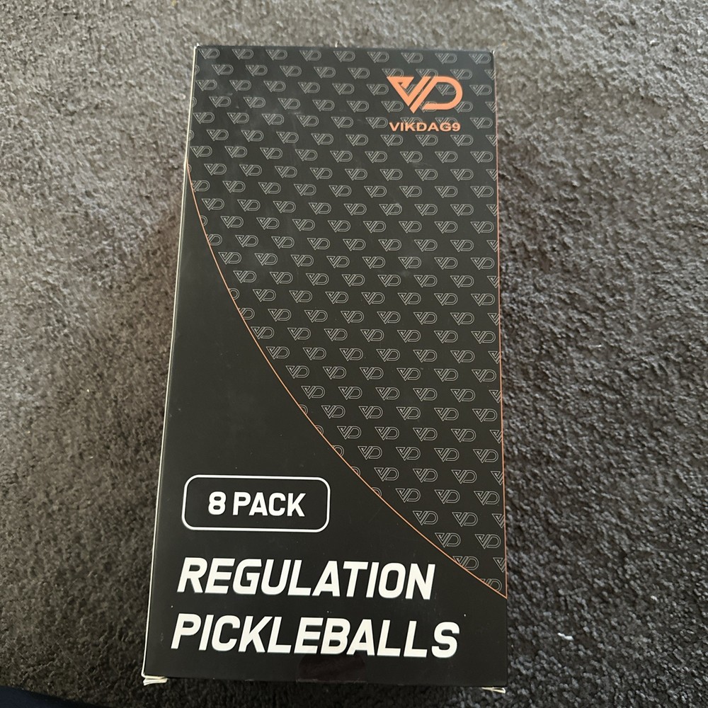 Vikdag9 Pickleballs 8 Pack
