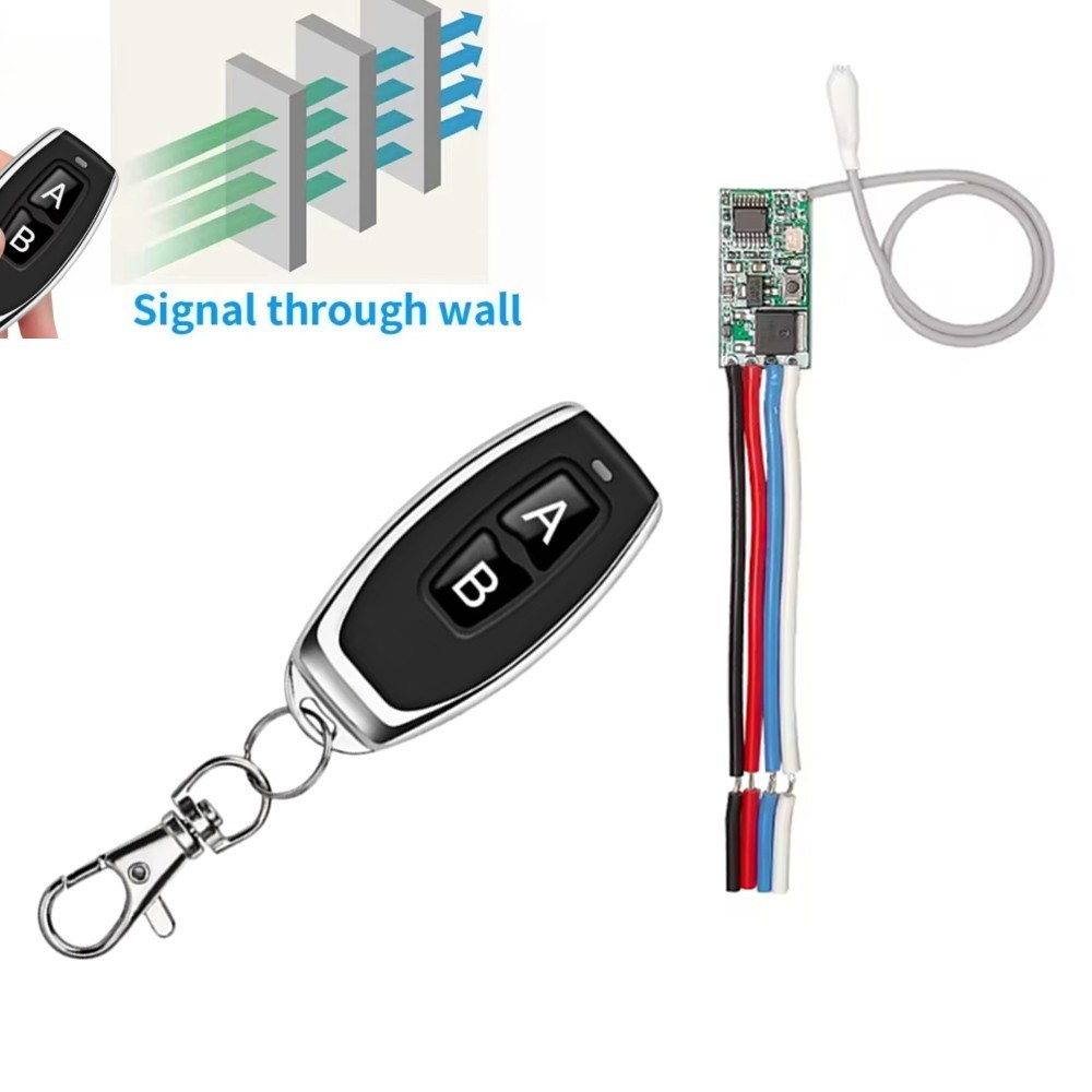 433mhz DC 3.6-24V 1CH Relay Wireless RF Remote Control Switch Receiver Module