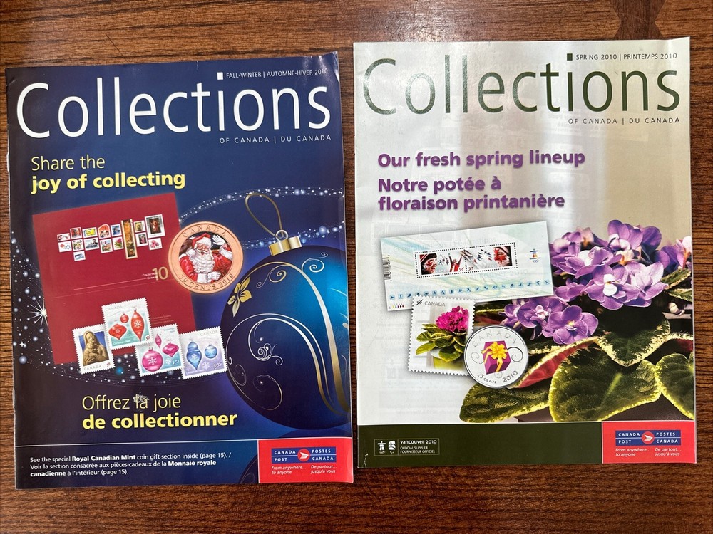 2010 Canada POST PHILATELIC COLLECTIONS STAMPS MAGAZINE Lot  H879