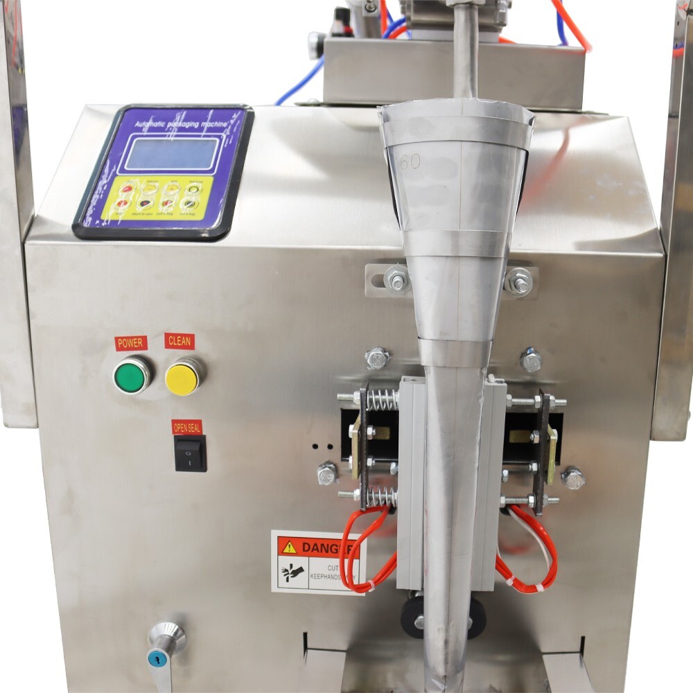 Auto Liquid Paste Fill Package Seal Machine Quantitative Filler w/Control Panel