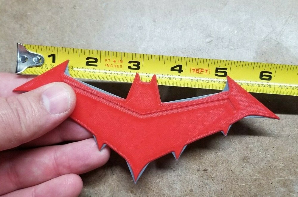 Red Hood Batarang Batman (3d printed)
