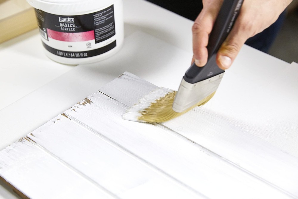 BASICS Gesso Surface Prep Medium, 250ml (8.4-oz) Tube, White