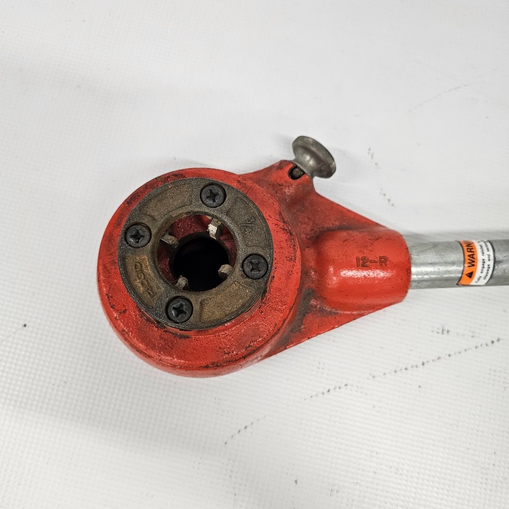 Ridgid Tools Threader Rachet Model D-286 w/ 3/4" NPT HS Blade