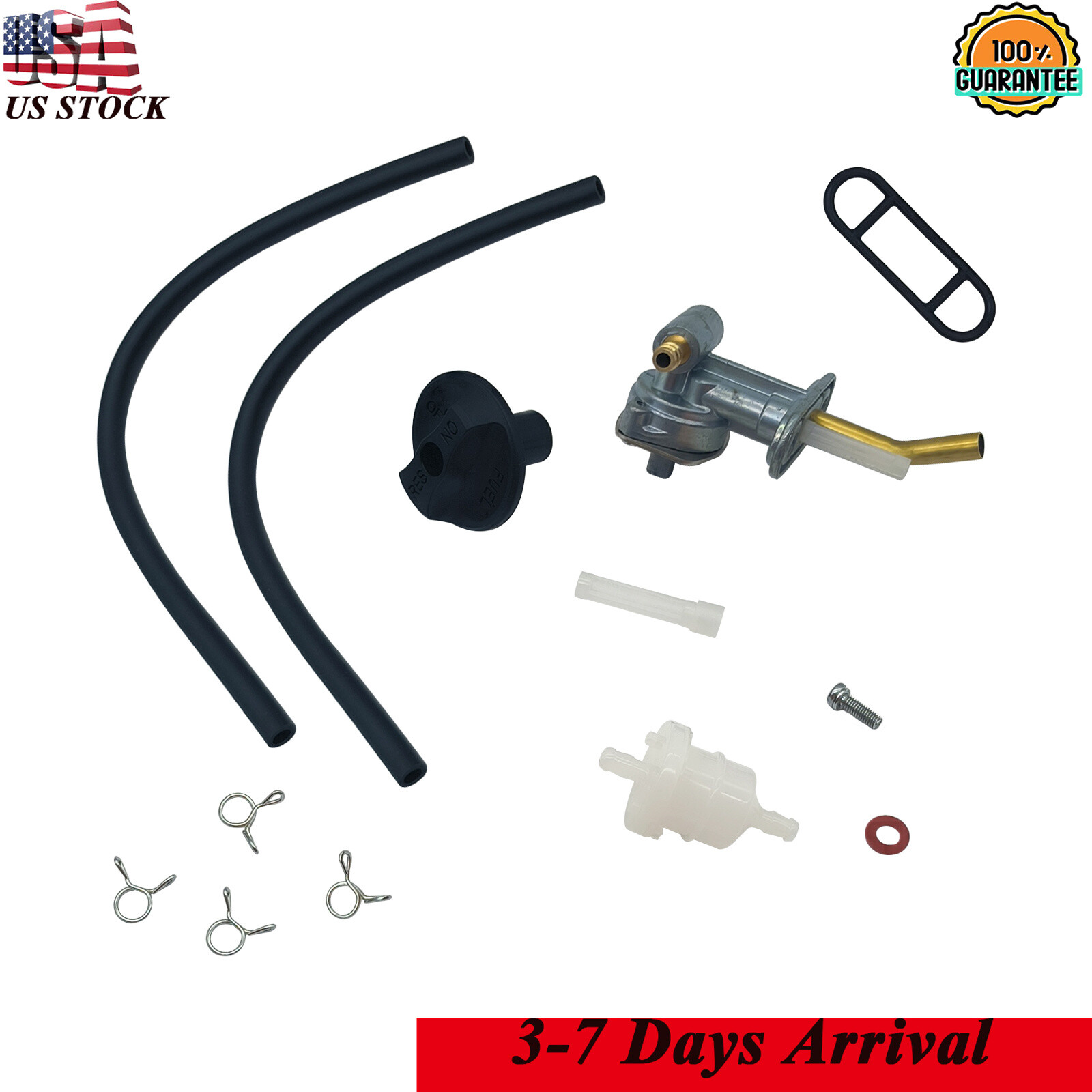 Fuel Valve Shut Off Petcock For Arctic Cat ATV 98-06 250 300 400 500 0470-445