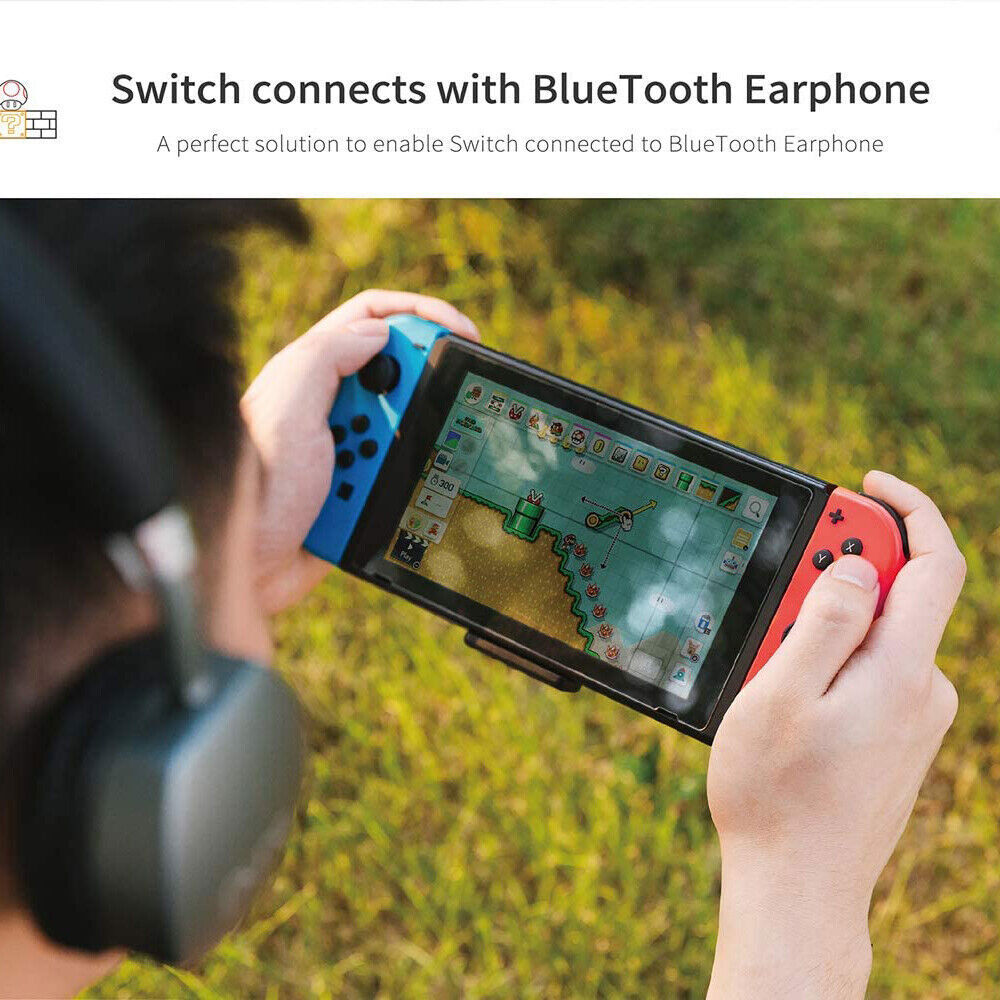 For Nintendo Switch GULIkit Route Air bluetooth Adapter Audio Transmitter Type-C