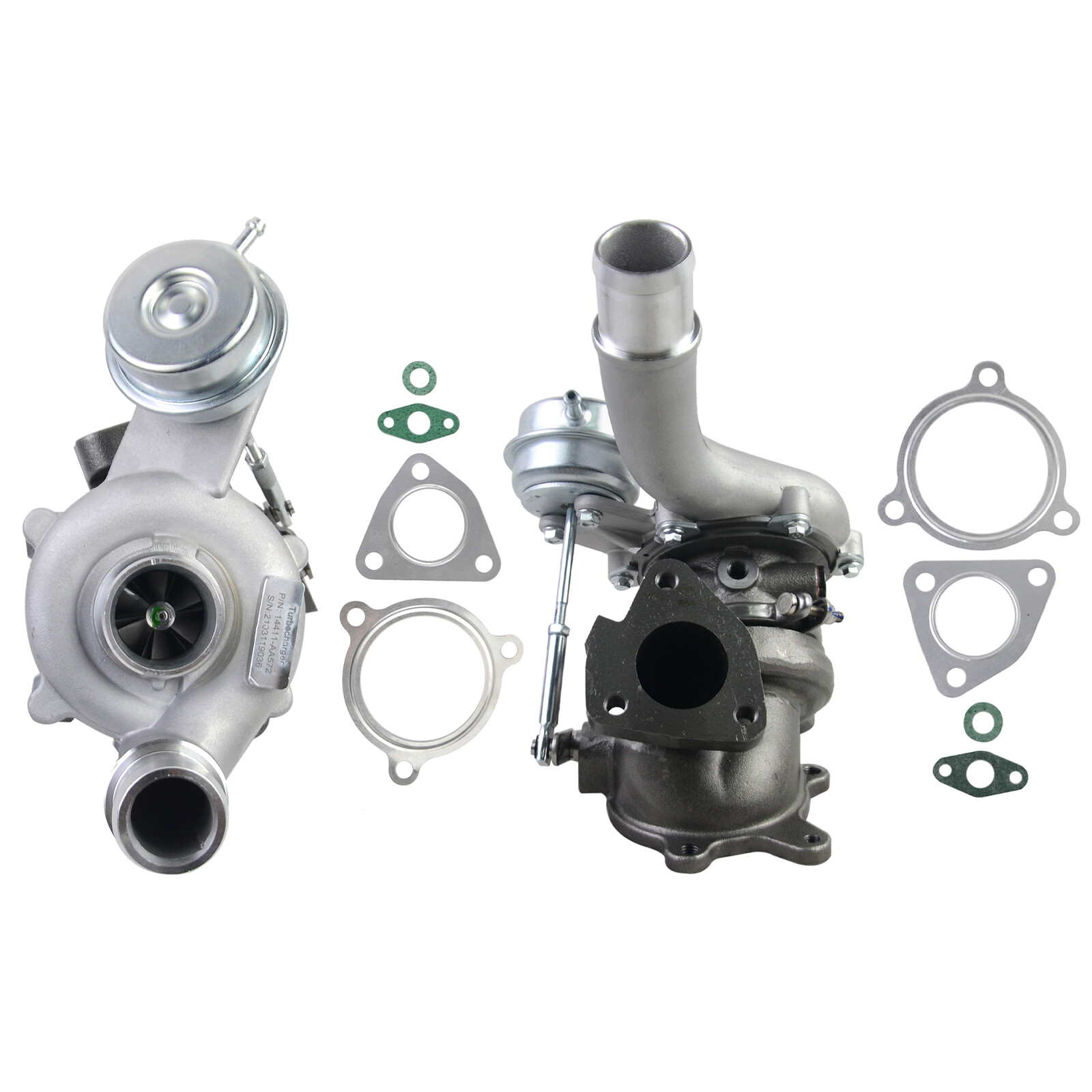 Left & Right Turbo Turbocharger for Ford Explorer Flex MKT MKS 3.5L V6 2010-2019