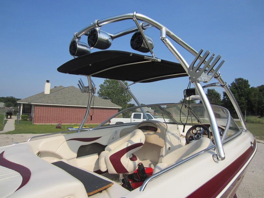 Indy Liquid Boat Wakeboard Tower Anodized Fits Ocean Environment Easiest Install