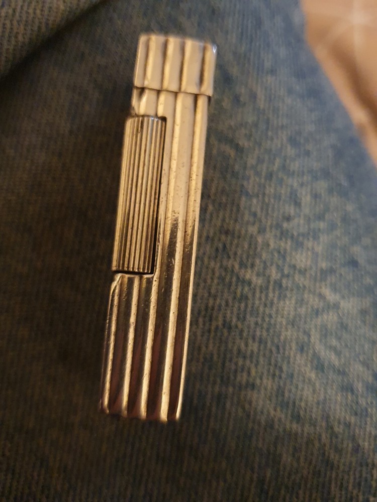 Dunhill Solid Sterling Silver Rollboy Petrol Lighter