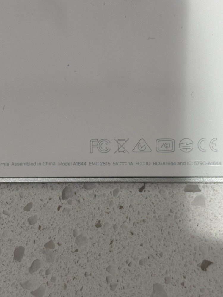 Wireless Apple Mouse 2 & Wireless Keyboard 2 Bundle A1657 A1644 Tested Works