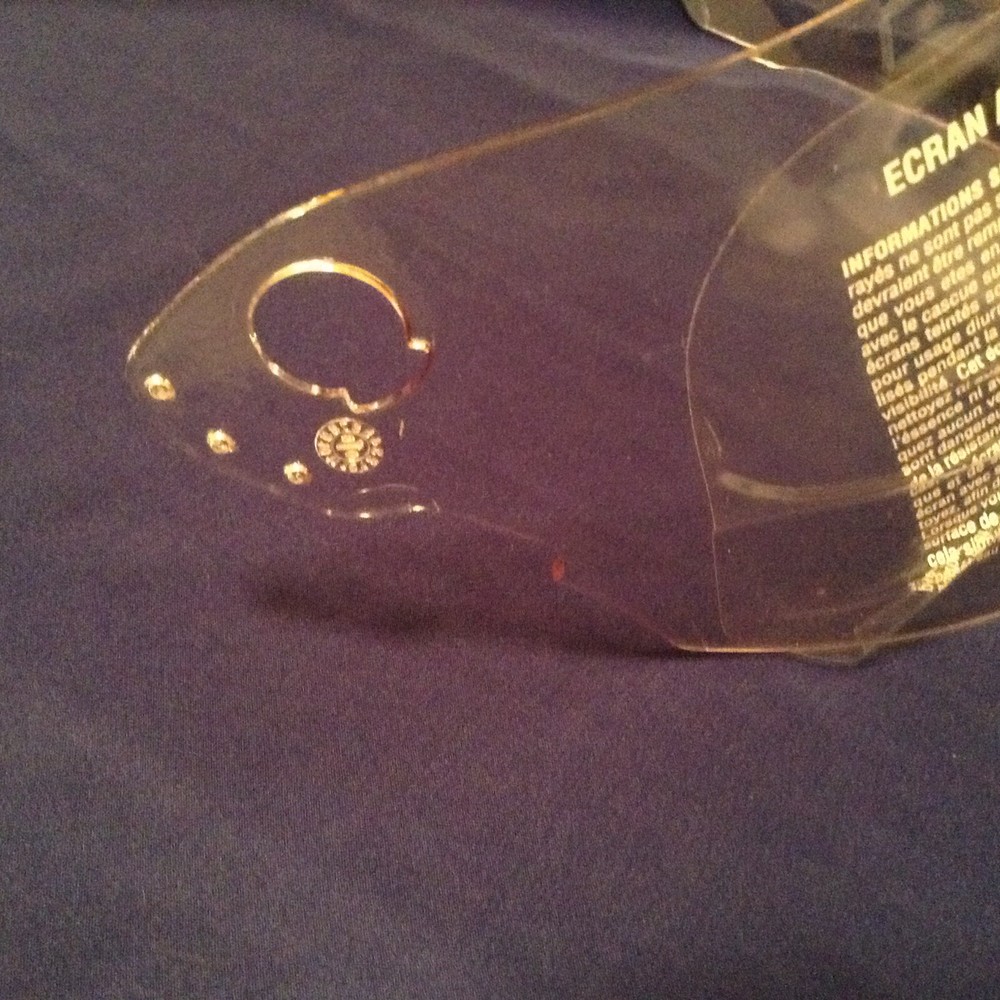NEW SUOMY JET LIGHT CLEAR ANTISCRATCH Shield Replacement Visor face shield