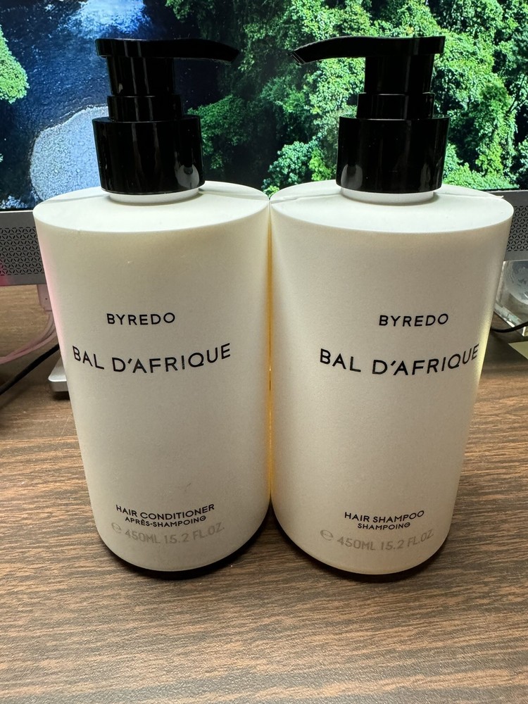 Byredo D'Afrique Shampoo & Conditioner Bundle Jumbo 450ml ***New***