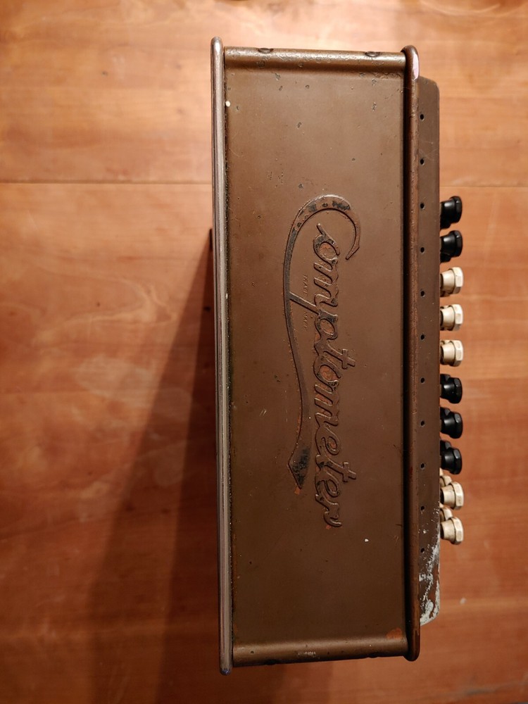 Vintage Comptometer Mark Adding Machine Felt & Tarrant 11/2/1920 Patent Chicago