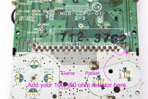 Game Boy Backlight Display Mod V3 for DMG and GBP