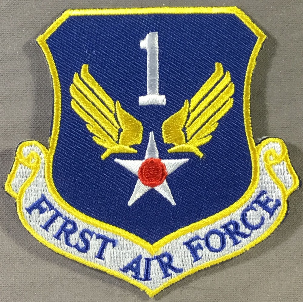 USAF 1st Air Force Licensed patch