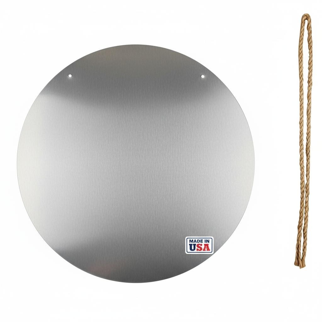 Texaco 12" Diameter Vintage Novelty Metal Sign Made In USA New!