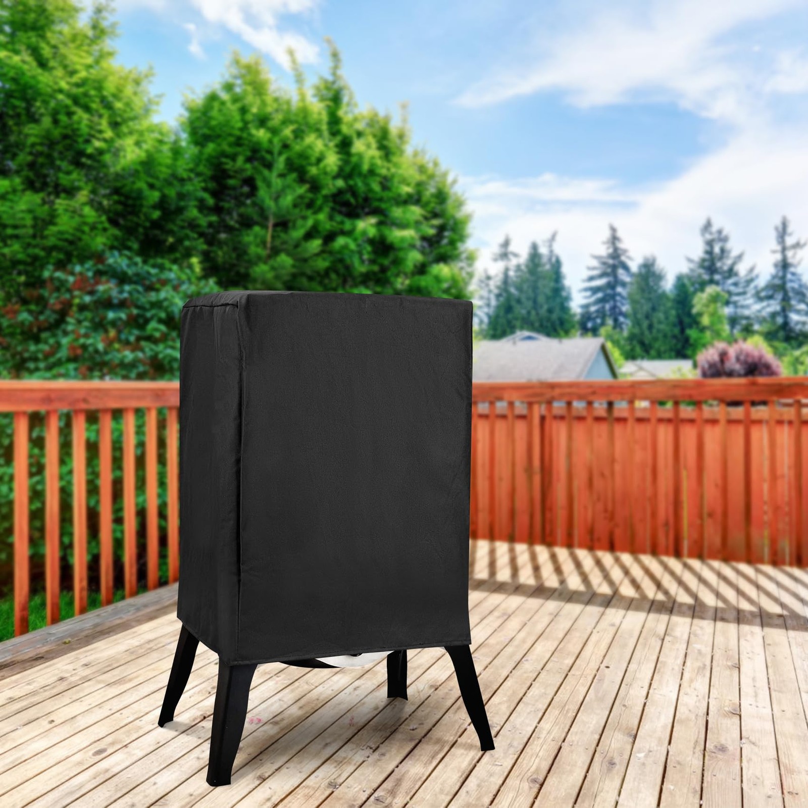 Stanbroil Patio Cover for Camp Chef 24" Smoke Vault, Fit Vault Black