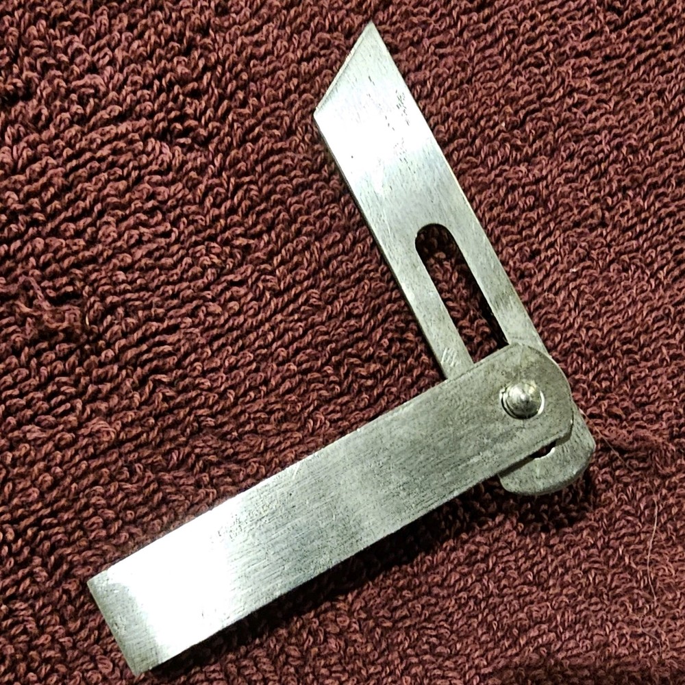 Small Unmarked Bevel Square, 2-1/2"