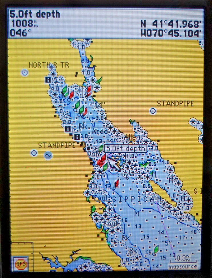 Garmin BlueChart CAPE COD MUS003R Navigation Data Card Chart Map Chip