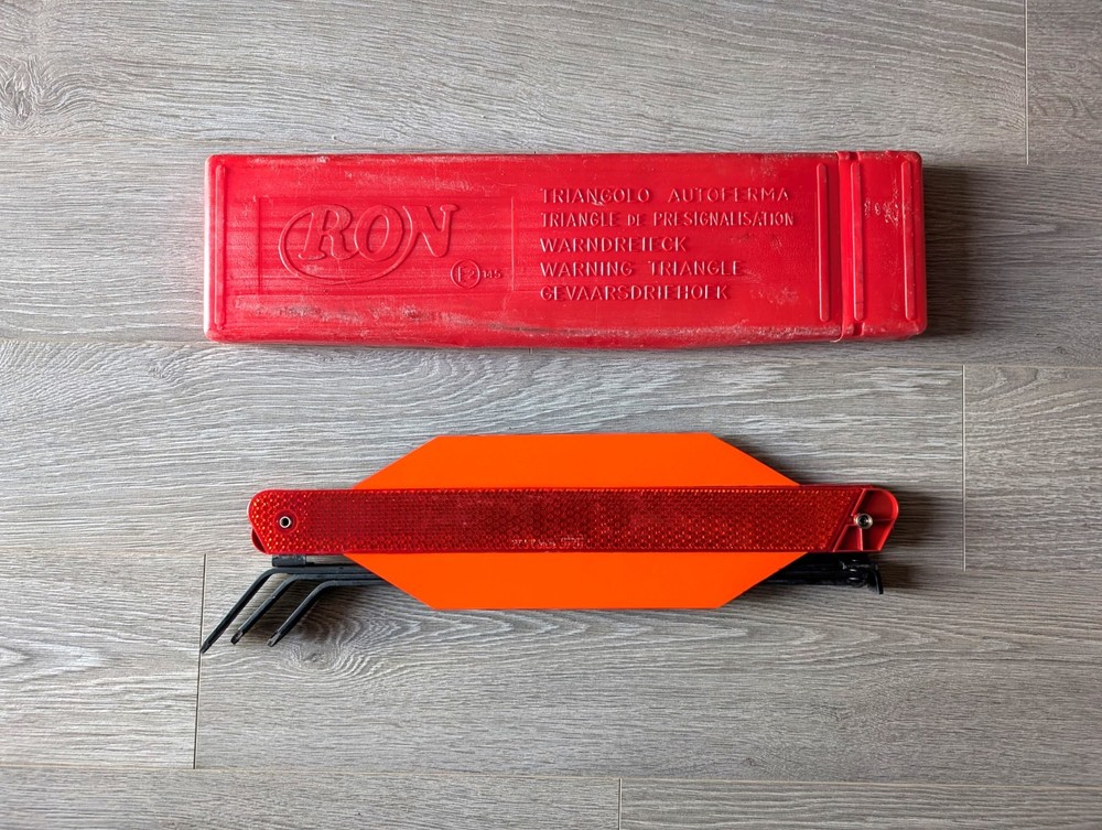 Plastar Large Warning Triangle Folding Reflective Car Breakdown Emergency Hazard