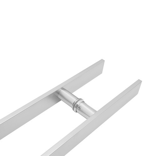H Shape Door Pull Handle Double Sided Door Commercial Handle Stainless Steel