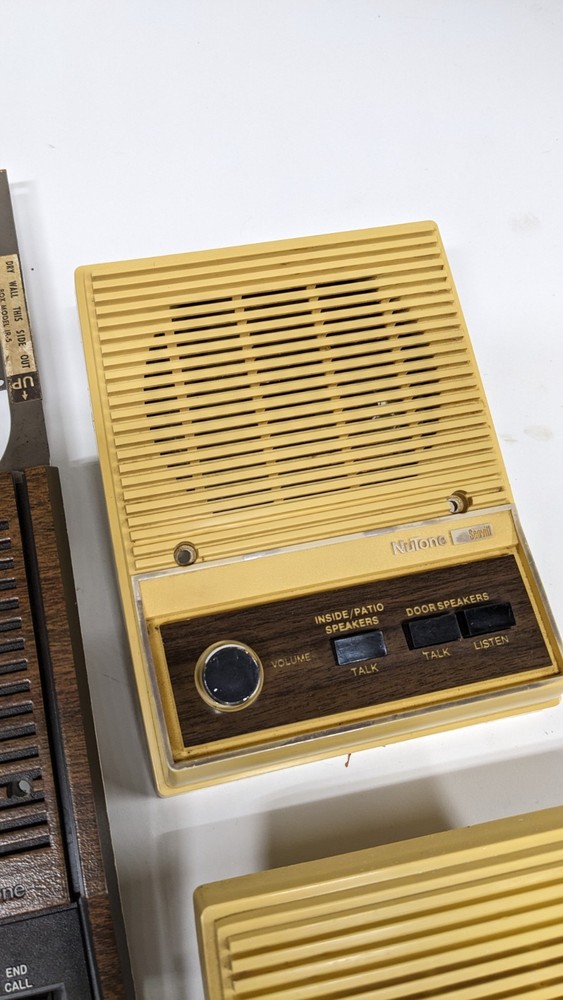 5 Nutone Intercom Wall Remote Speakers IS-400