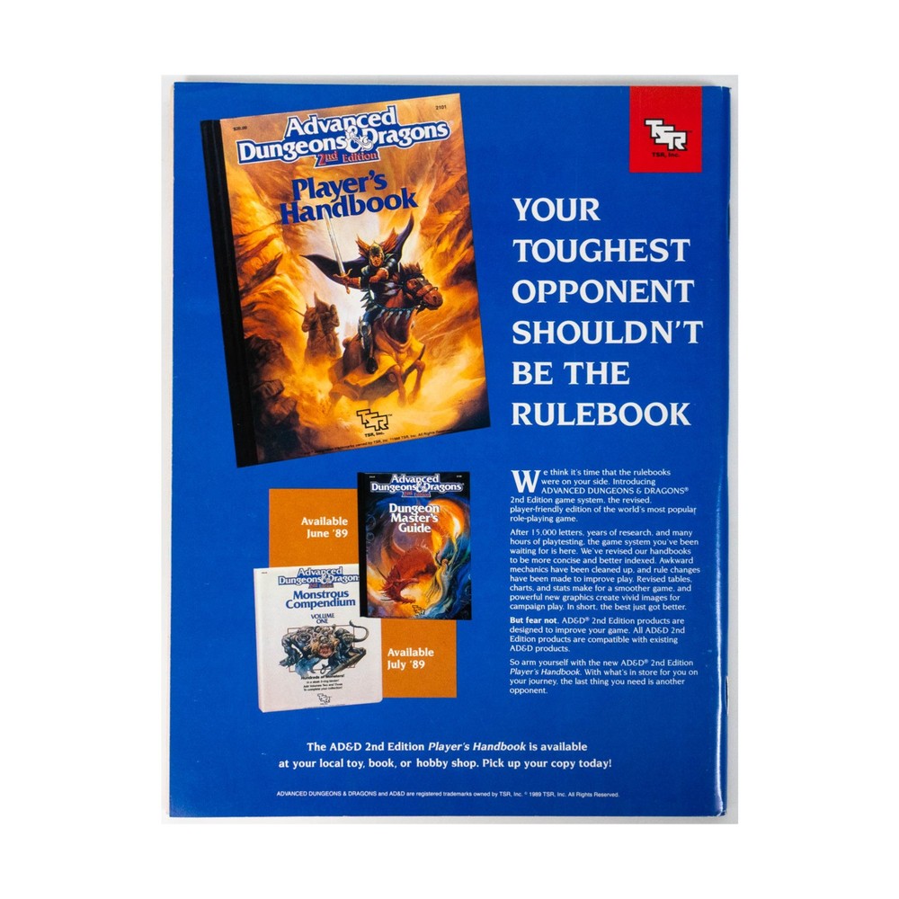 TSR Dragon Magazine #143 Fair