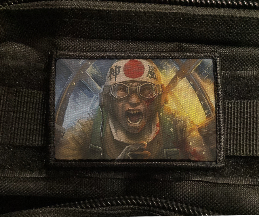 Mystical White Tiger Eyes Patch Morale Tactical Hook [sub]
