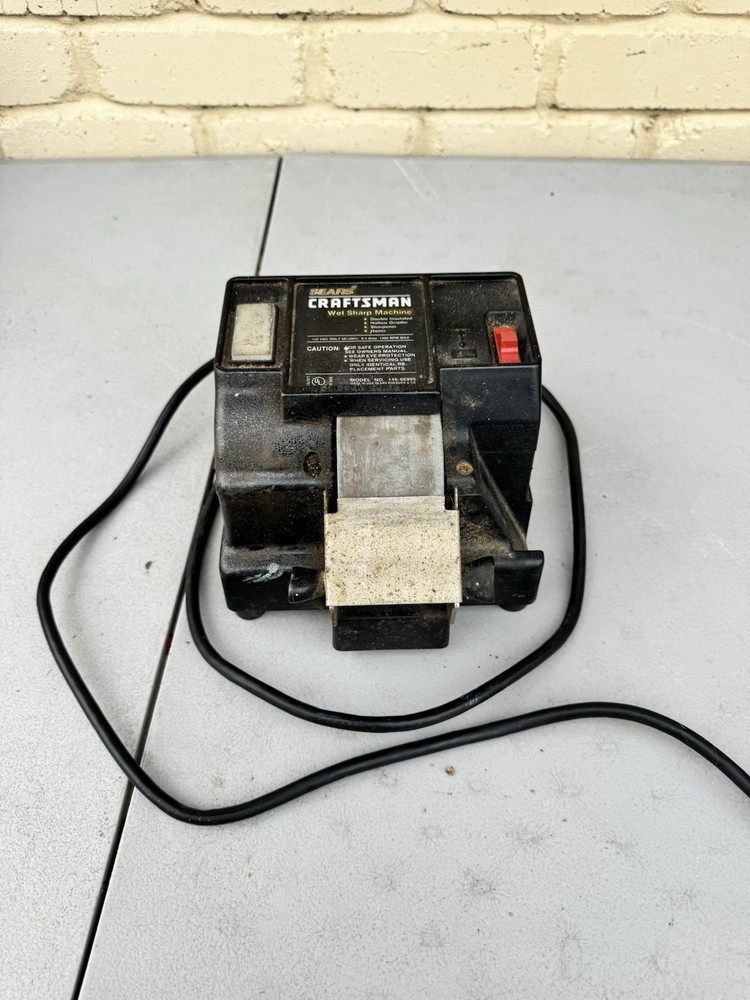 Sears Craftsman Wet Sharp Machine Model NO. 146-66995 - Tested and Working