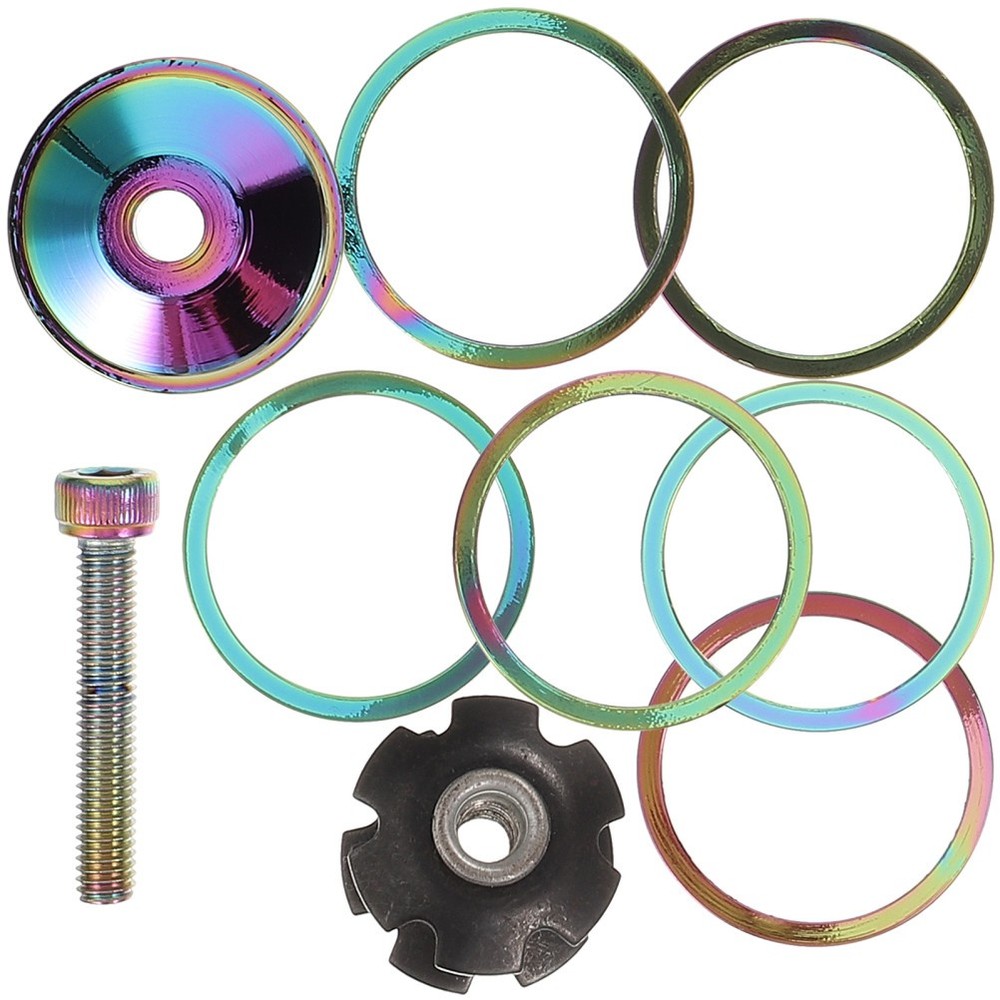 Replaceable Headset Gasket Bike Front Fork Conical Stem Spacers Bicycle Supply