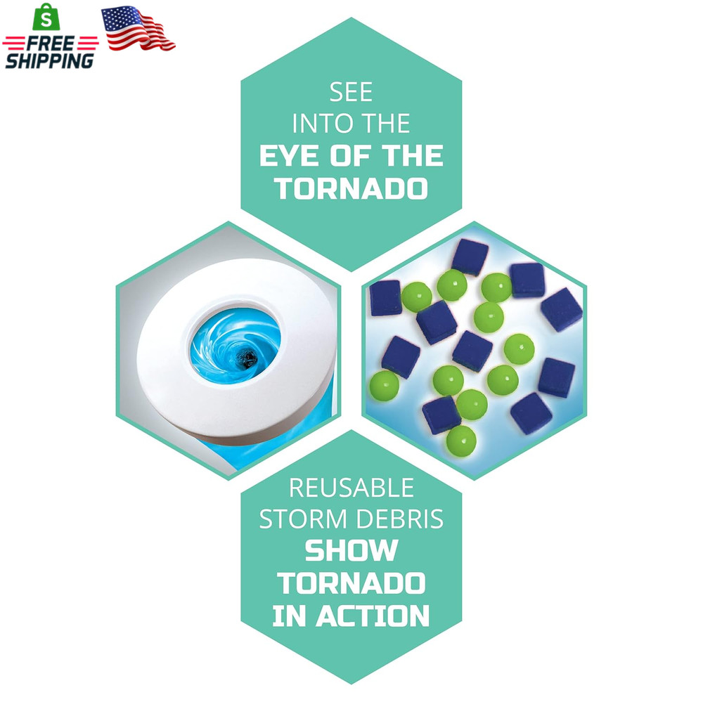 Discovery™ Tornado Lab, 5-Speed Cyclone Controller, Educational Learning Activit